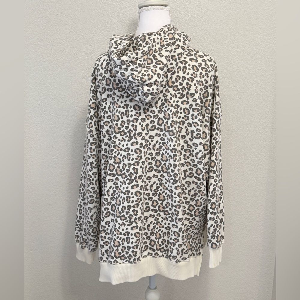 American Eagle Ahh-Mazingly Soft Leopard Print Hoodie‎ Jegging Fit Small - Picture 3 of 4